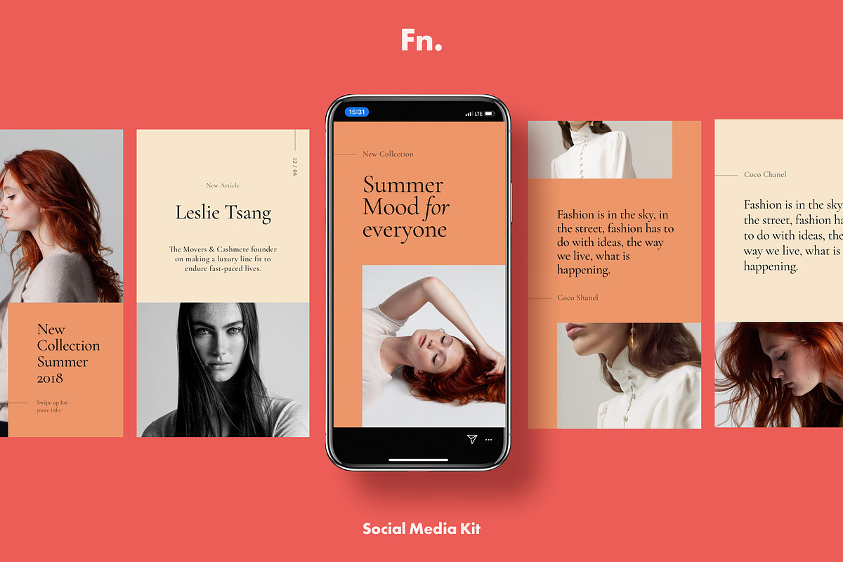 FN - Social Media Kit for Instagram, a Social Media Template by Simple and Nice (Photo 9 of 12)