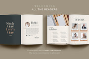 eBook for eCourse Tutor | CANVA PS, a Magazine Template by Eviory (Thumbnail 11 of 24)