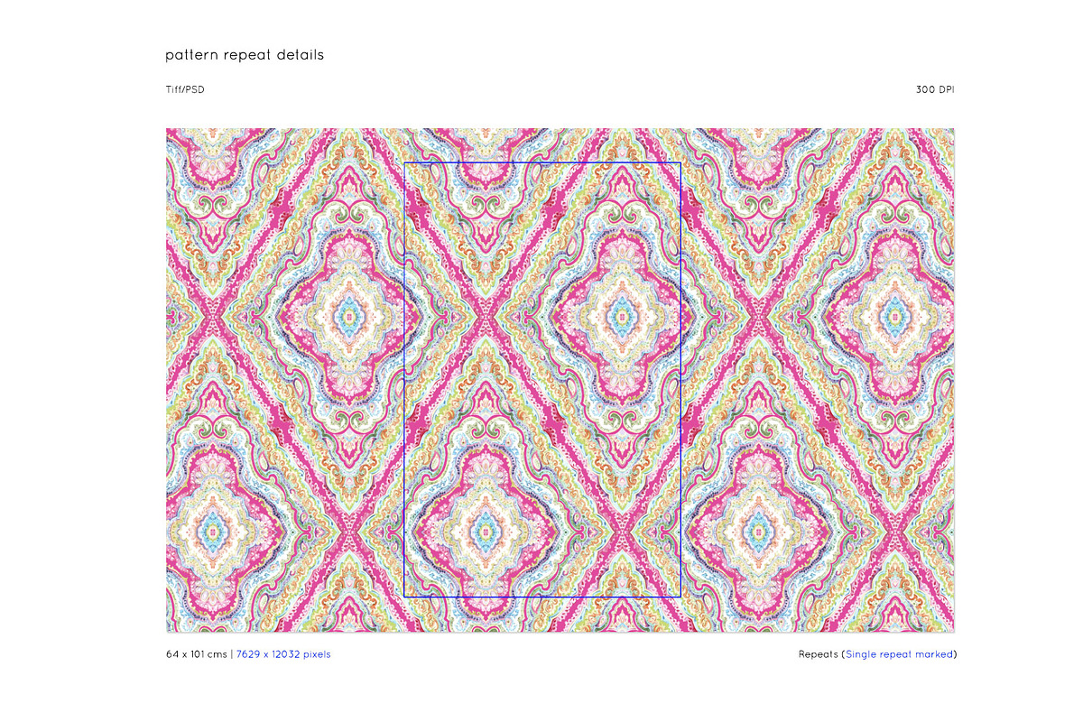 Ethnique, hand painted watercolours!, a Pattern Graphic by TSTUDIO (Photo 4 of 14)
