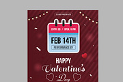 Valentine Flyer Layout Template, a Flyer Template by MightyDesign (Thumbnail 4 of 8)