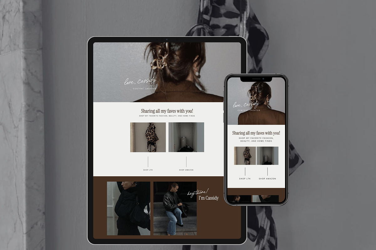 Showit Instagram Landing Page Templa, a Landing Page Template by Blush Created (Photo 13 of 15)