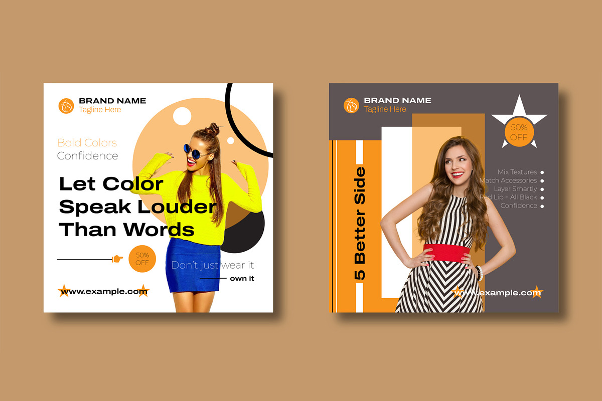 Trendy Fashion Social Media Post preview 4