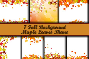 Autumn Leaves Border Set