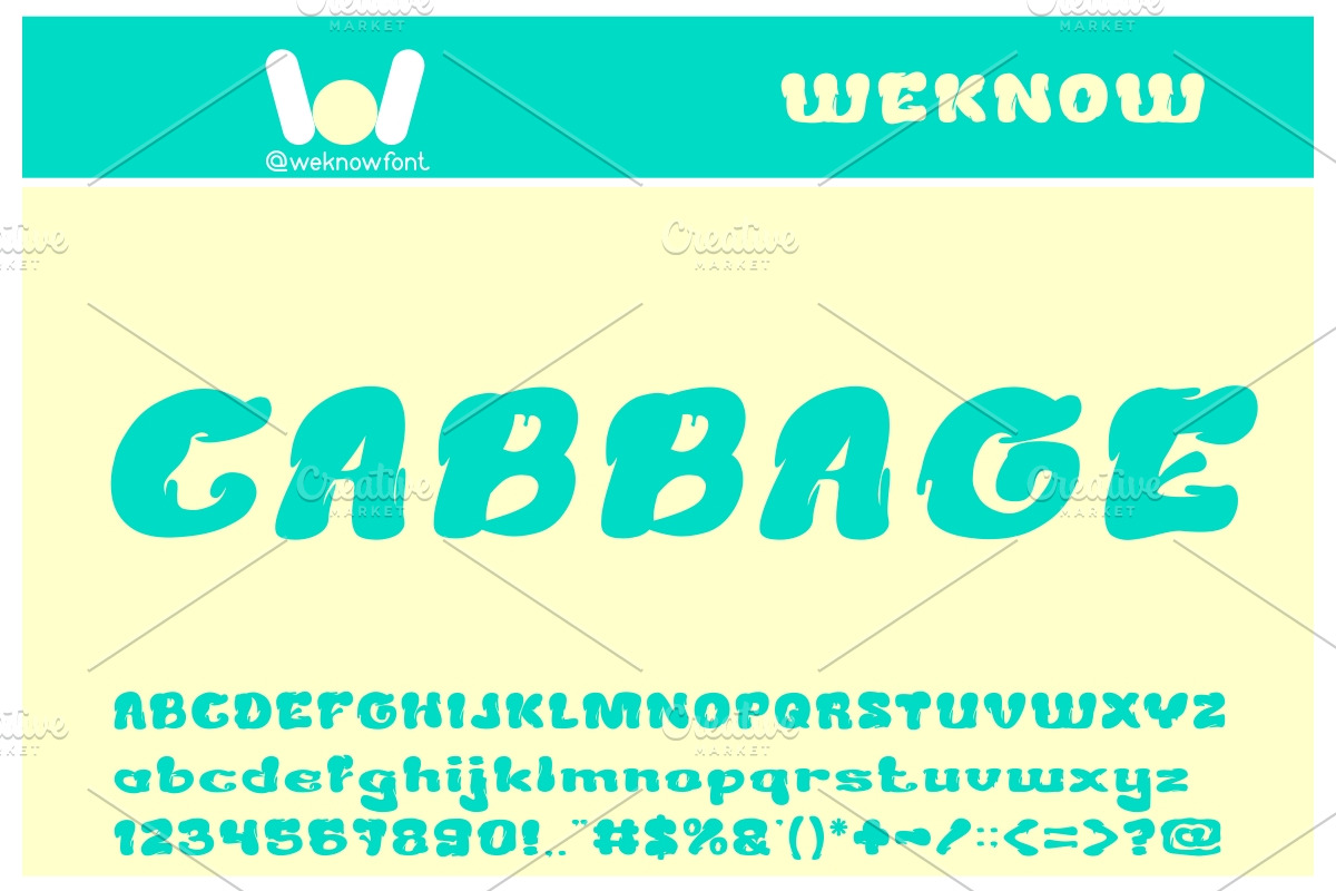 creamy butter font, a Font by weknow (Photo 2 of 5)