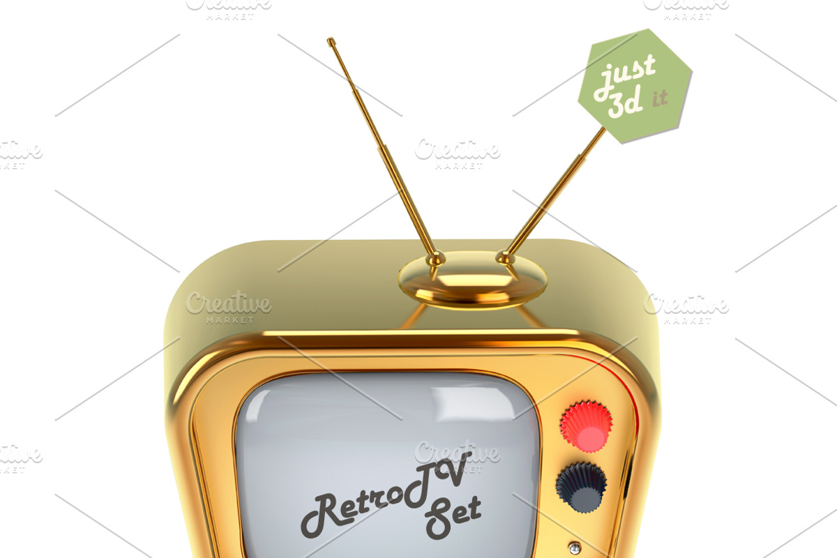 retro TV set preview 2