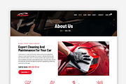car wash WordPress theme, a WordPress Template by Your Theme Shop (Thumbnail 2 of 9)