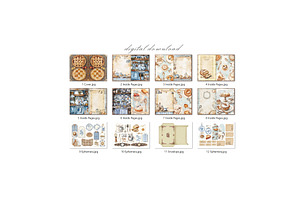 Kitchen Scrapbook Kit