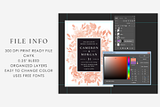 Ultra violet wedding set, an Invitation Template by Helen Halik art (Thumbnail 8 of 8)