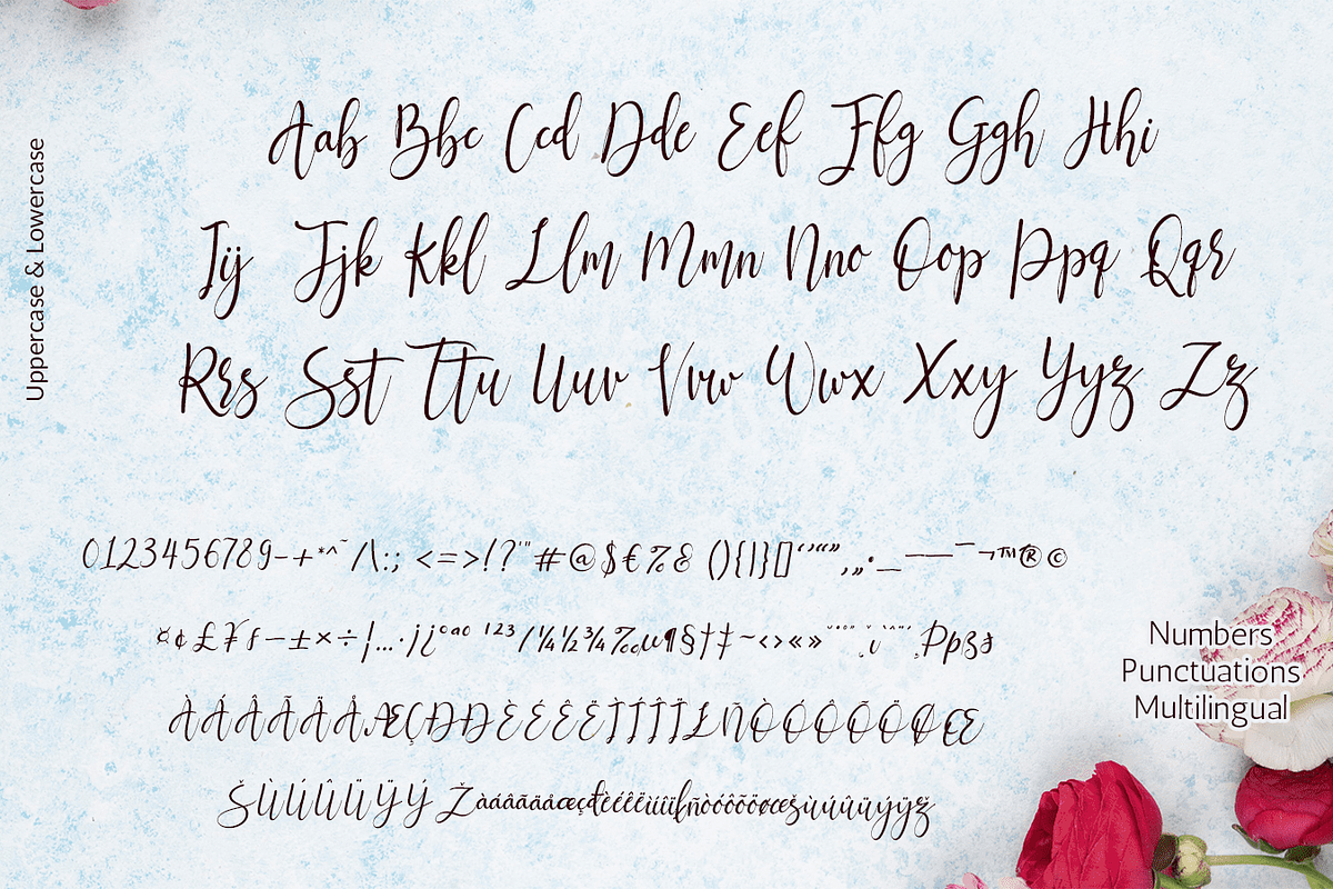 Jettiares Script Font, a Script Font by Letterhanna Studio (Photo 15 of 15)