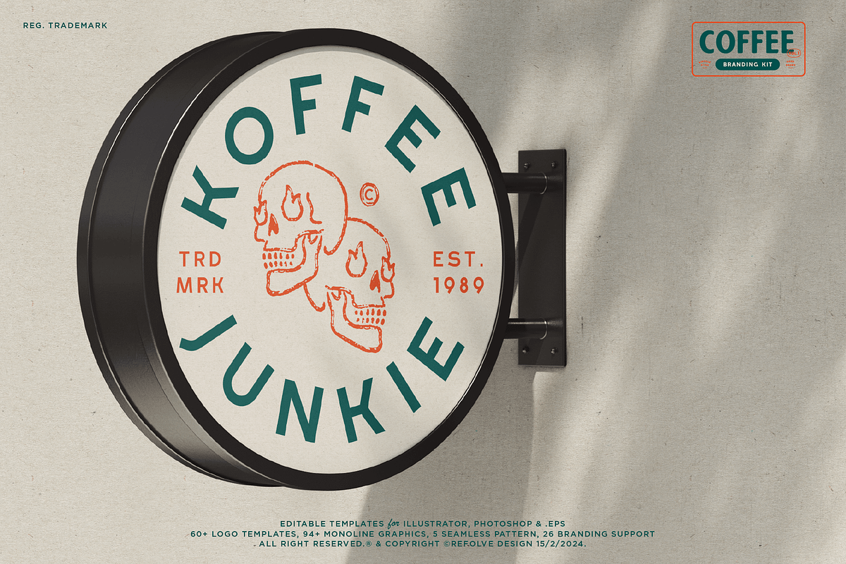 Coffee Branding Kit, a Branding & Logo Template by Refolve Design (Photo 17 of 30)