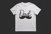 Dad Mustache Machine Embroidery File, an Illustration by Purpose Ekbal (Thumbnail 2 of 3)