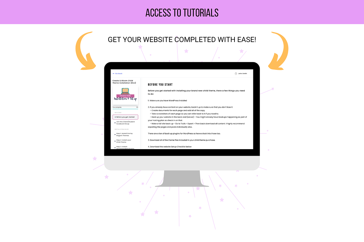 Ruby Coaching WordPress Divi Theme, a WordPress Template by Create & Bloom (Photo 8 of 8)