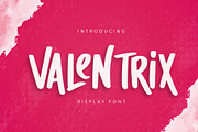 Valentrix - Display Font, a Handwritten Font by alifryanzulfikar (Thumbnail 1 of 8)