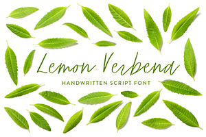 Lemon Verbena Handwritten Font