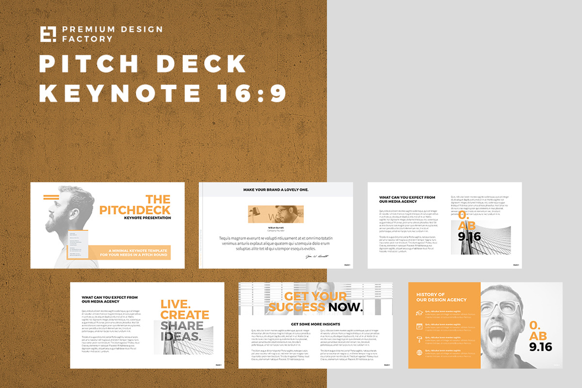Pitchdeck Presentation Keynote, a Presentation Template by Egotype (Photo 2 of 12)