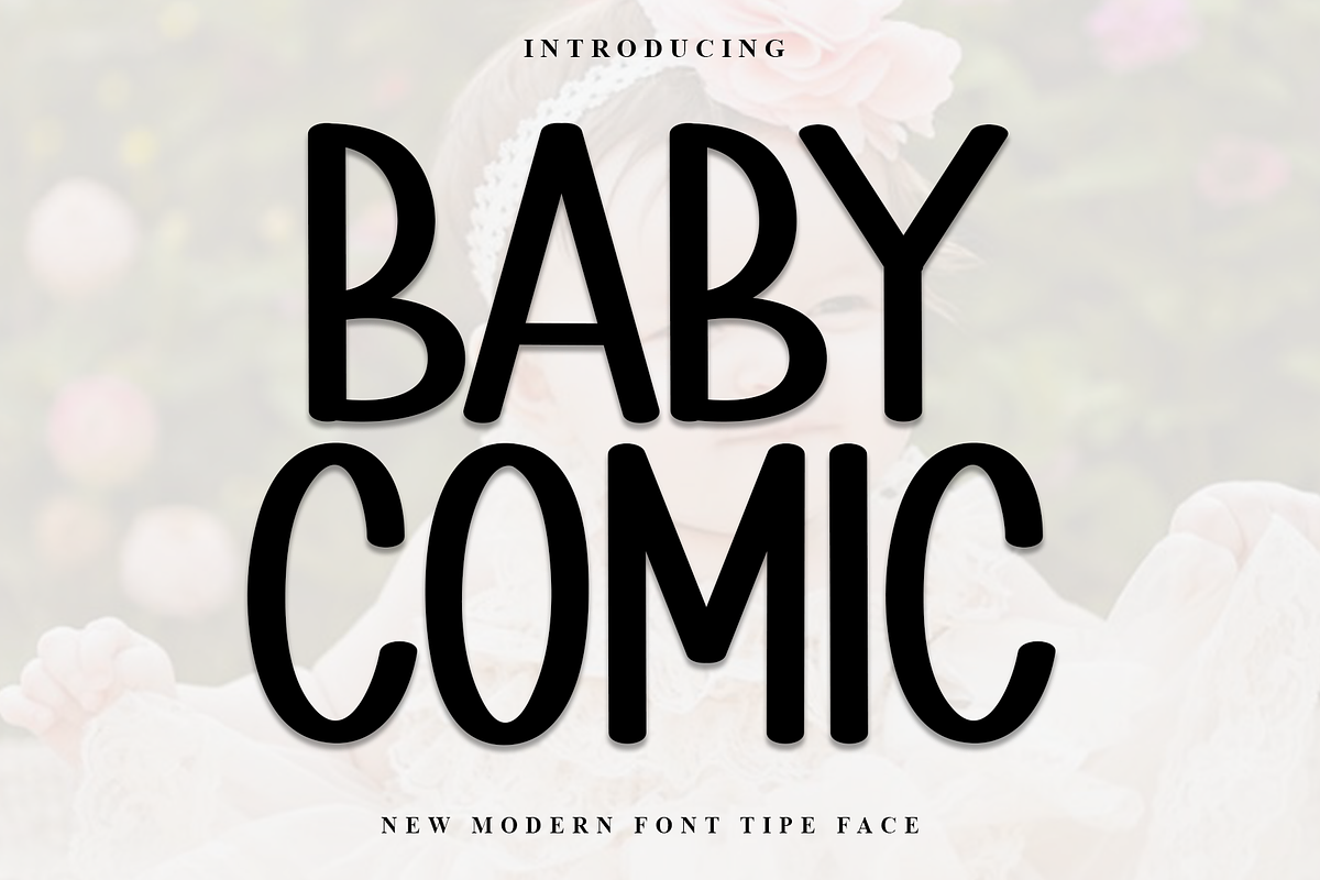 Baby Comic, a Script Font by InermediaSTUDIO (Photo 1 of 8)