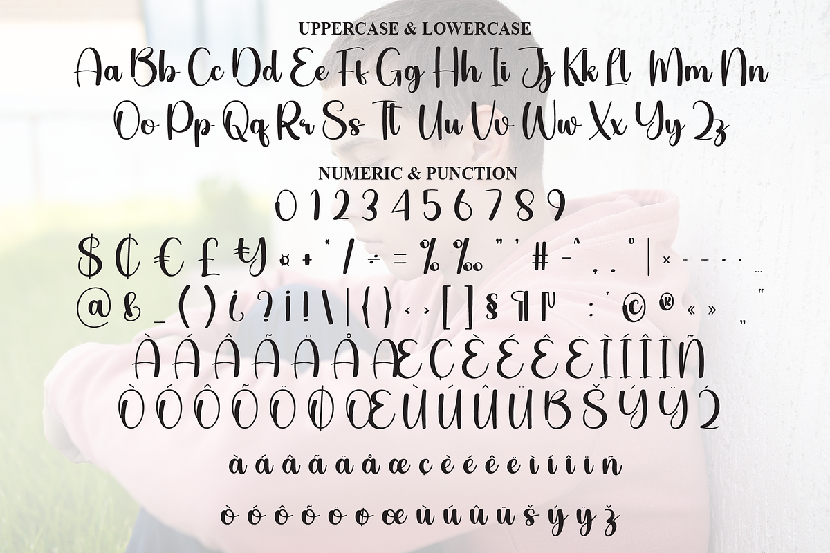 Sadboy | Script Font, a Handwritten Font by Scratchones (Photo 7 of 9)