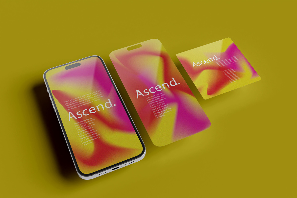 Ascend Gradient Texture Background, a Background Graphic by executypeStudio (Photo 9 of 9)