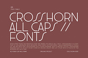 CROSSHORN, a Sans Serif Font by OWL KING (Thumbnail 9 of 12)
