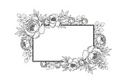 Floral Frame SVG Bundle, an Illustration by Gaye Art (Thumbnail 21 of 31)