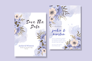 Purple Watercolor Invitation Card, an Invitation Template by Weddinginvitation by Fati (Thumbnail 2 of 2)