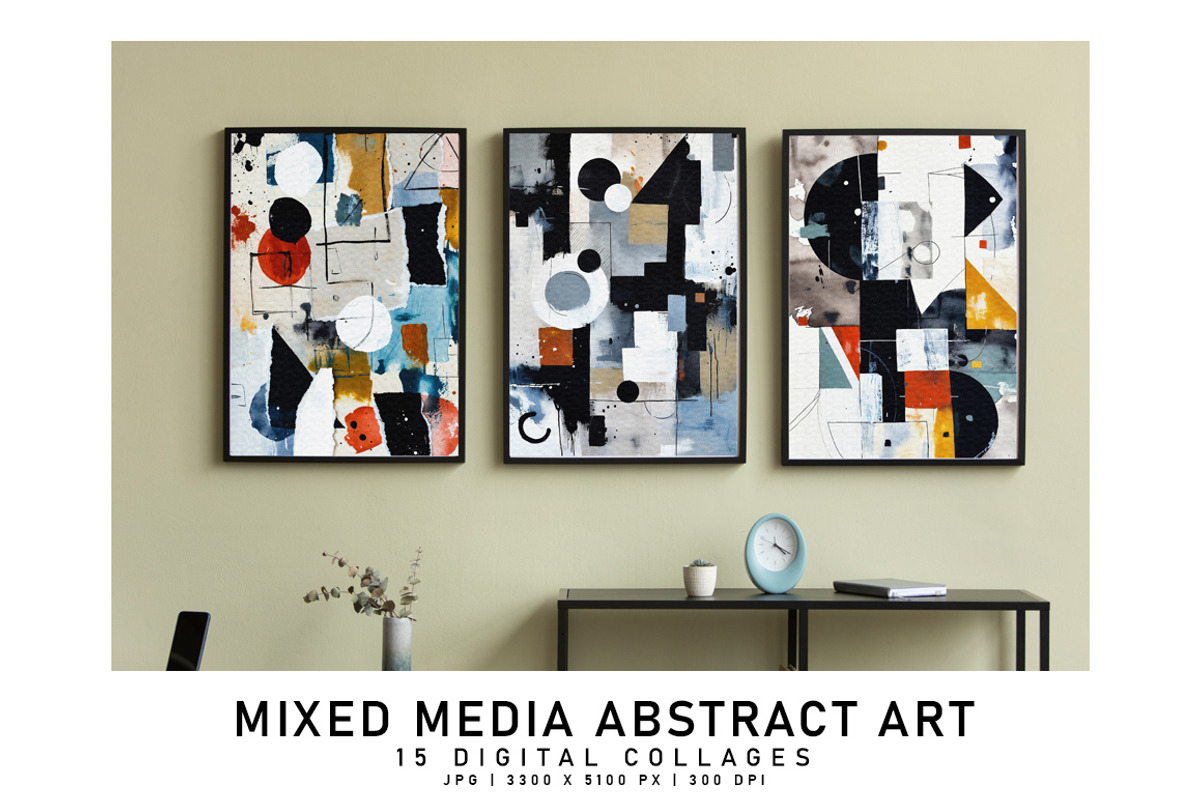 Mixed Media Abstract Art, a Decorative Illustration by Digital Art Creations (Photo 7 of 7)