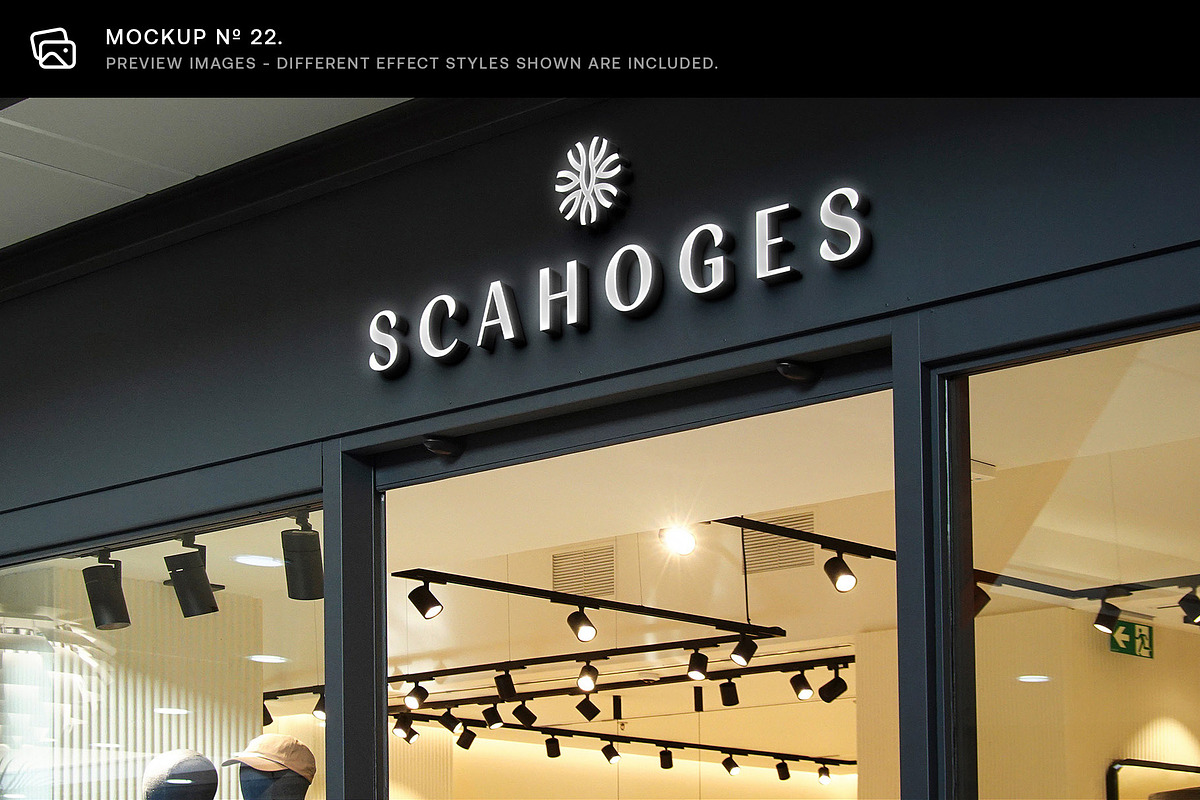 30 Signs & Facade Logo Mockups - V5, a Product Mockup by Asylab (Photo 29 of 38)