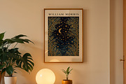 William Morris Night Wall Art, a Decorative Illustration by elfy creative (Thumbnail 6 of 6)