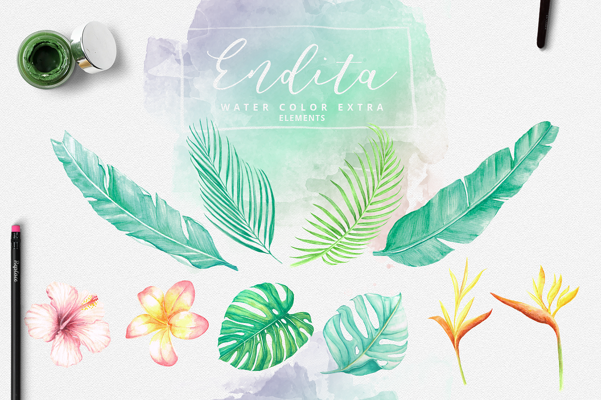 Endita Handwritten Font and Extras, a Script Font by endita (Photo 10 of 12)