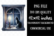 Halloween Night Clipart, an Illustration by Designking (Thumbnail 4 of 4)