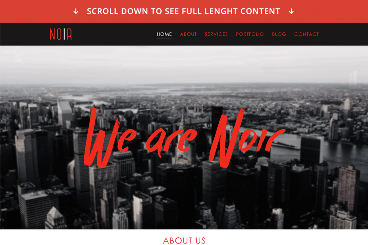 Creative one page website template, a Landing Page Template by Grafixity (Photo 4 of 5)