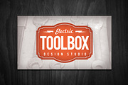 Toolbox Business Card Template, a Business Card Template by END (Thumbnail 2 of 3)