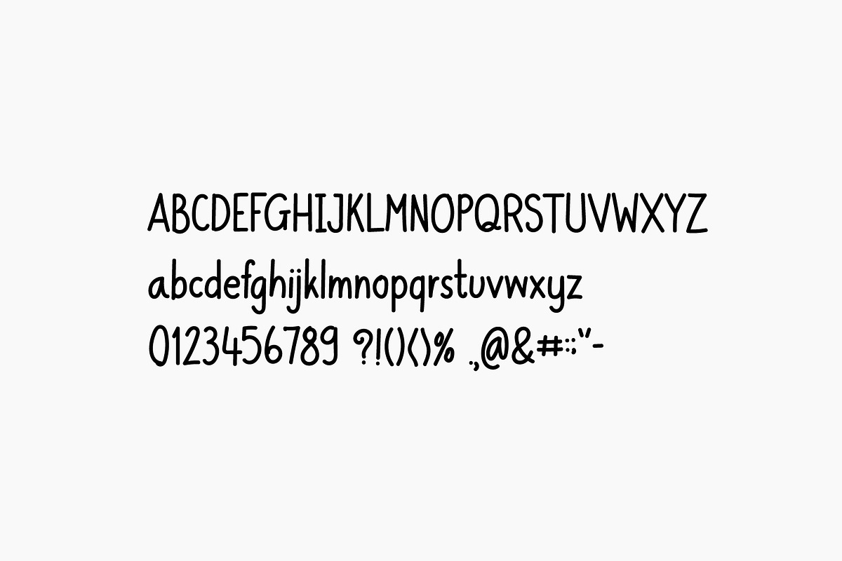 Round A, a Script Font by TKDoodle (Photo 4 of 8)