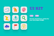50 Icons Colorful Pop UI Kit, an Icon by LorellaC (Thumbnail 6 of 6)