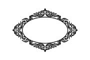Elegant Oval Ornament Frame Bundle, an Illustration by jahid234 (Thumbnail 23 of 31)