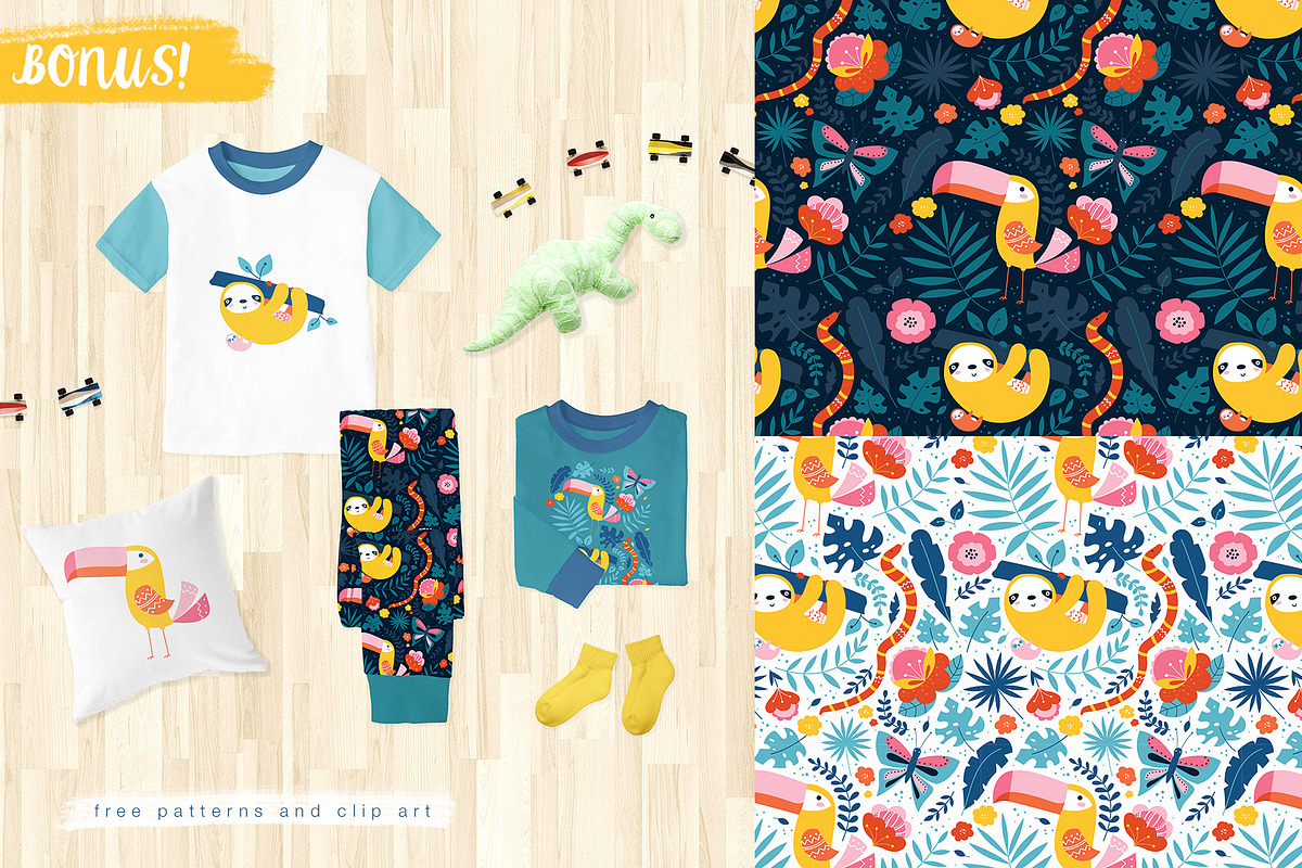 Patterns & Clip art BUNDLE, a Pattern Graphic by Inna Moreva