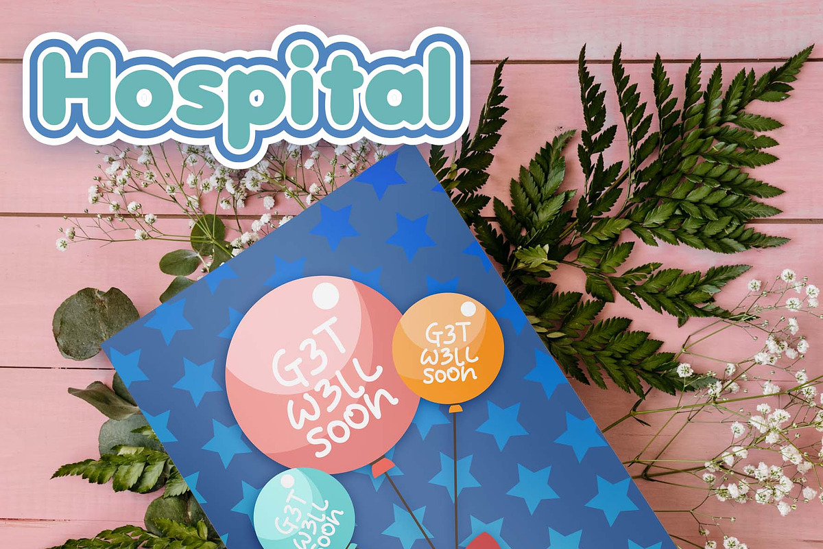 Hospital Clip Art, an Education Illustration by Cozy Cat Design (Photo 3 of 3)
