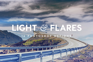 Light & Flares Photoshop Actions