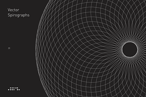 20 Vector Spirographs