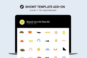Showit Icon Kit Add-on #2, a Websites & App Template by Oregon Lane Studio