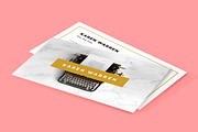 Typewriter Marble Business Card, a Business Card Template by RCDesigns (Thumbnail 3 of 3)