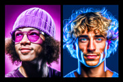 Glow Cartoon Photoshop Action, an Action Add-On by iHemalaya (Thumbnail 4 of 4)