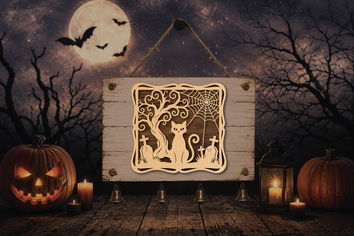 Black Cat Halloween SVG, an Object Graphic by DreamPrint404 (Photo 3 of 3)