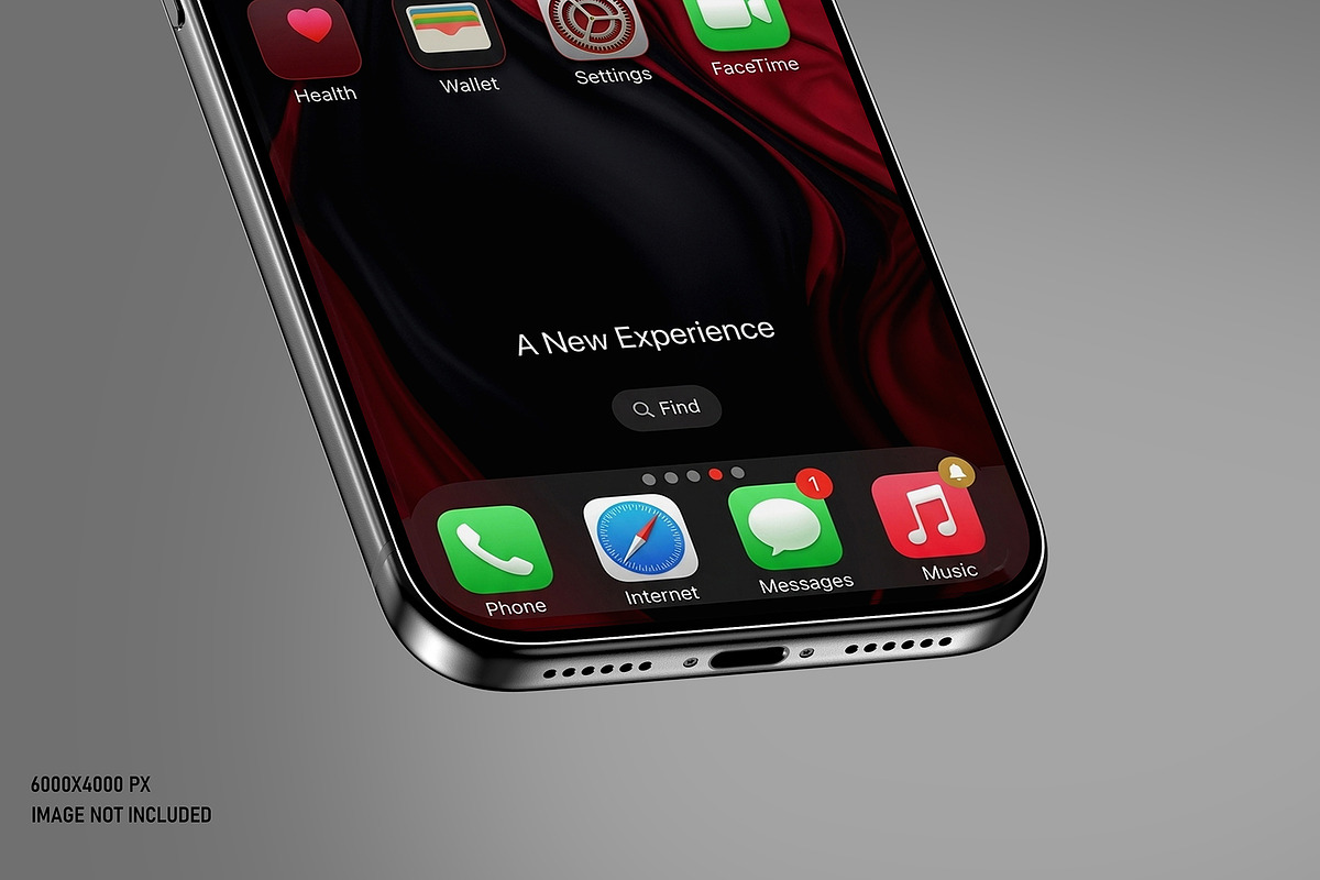 iPhone 17 Pro Max Close-up Mockup, an iPhone Mockup by pixelmock (Photo 12 of 22)