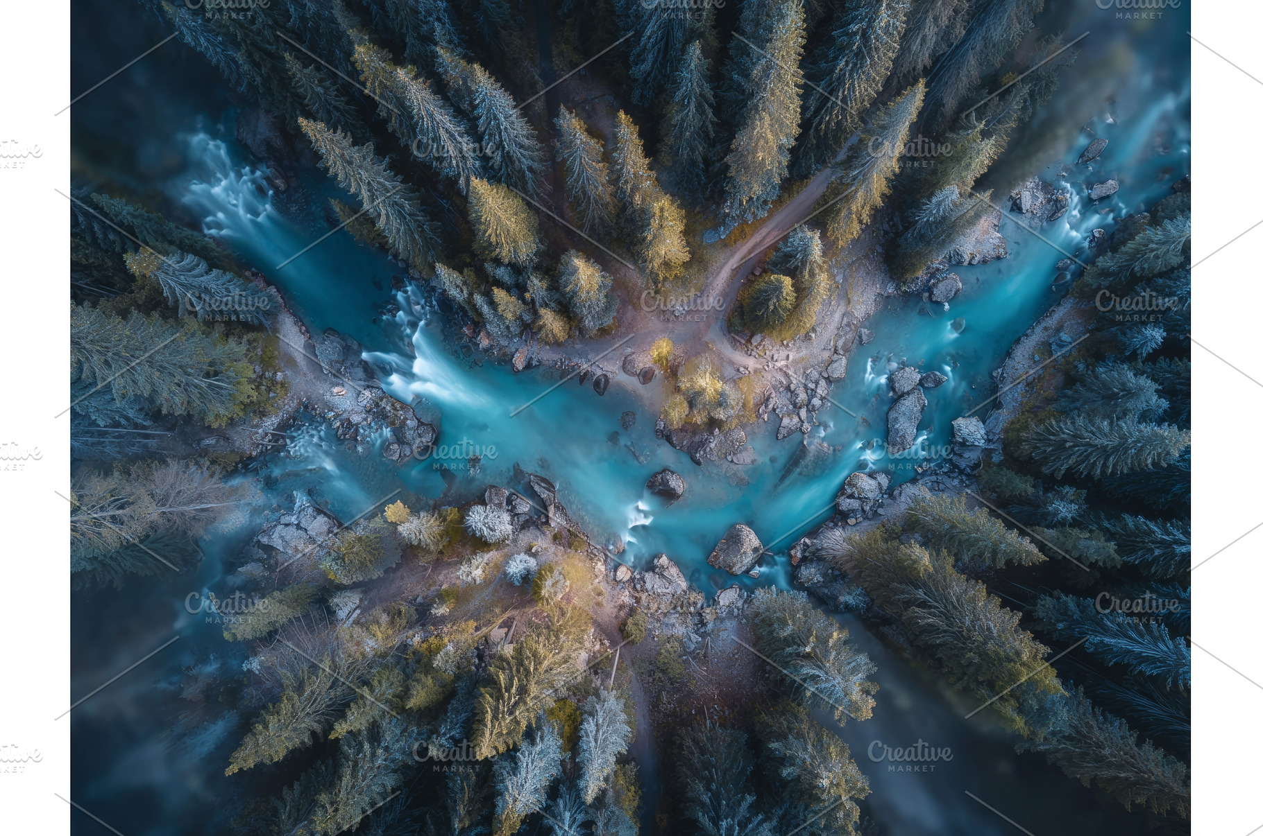 The Black Lake, or Cyrno Jezero, an Abstract Photo by ZinetroN