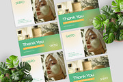 Saeron - Thank You Card, a Print Template by Fannan Studio (Thumbnail 2 of 3)