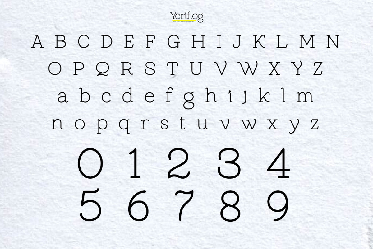 Yeriflog - Edgy Slab, a Slab Serif Font by Lemon Studio Type (Photo 2 of 7)