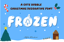 Frozen font