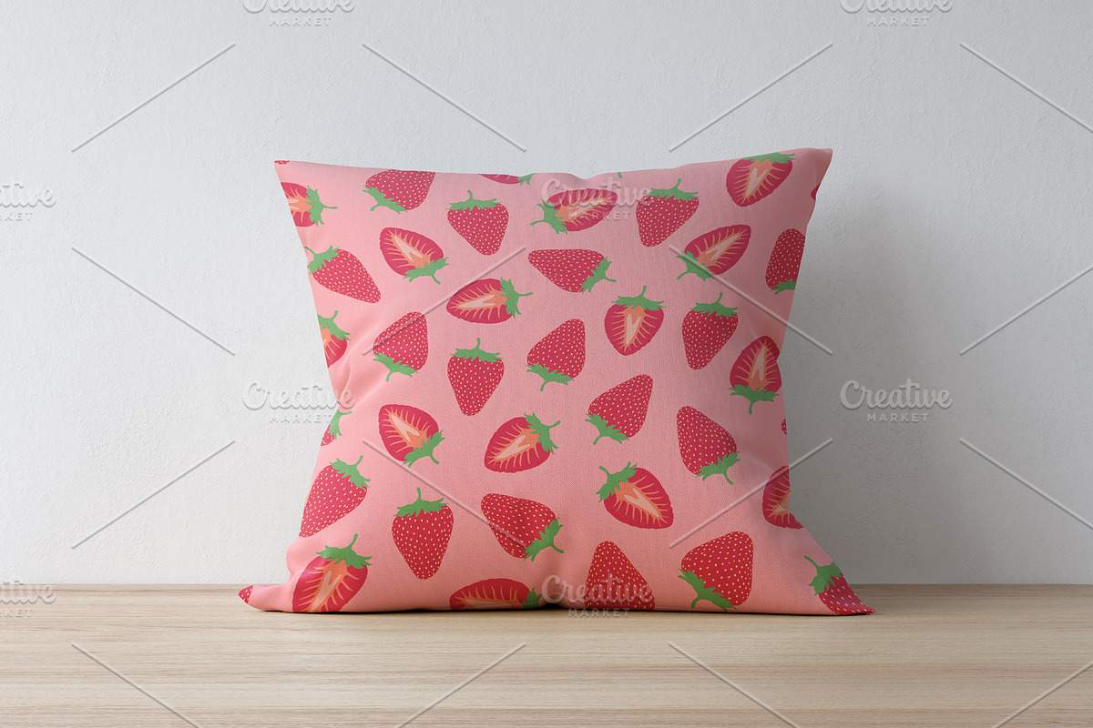 Colorful fruits seamless patterns, a Pattern Graphic by ExpressShop (Photo 6 of 6)