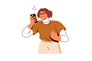 People feeling anger, rage set, a Person Illustration by Good Studio (Thumbnail 6 of 12)
